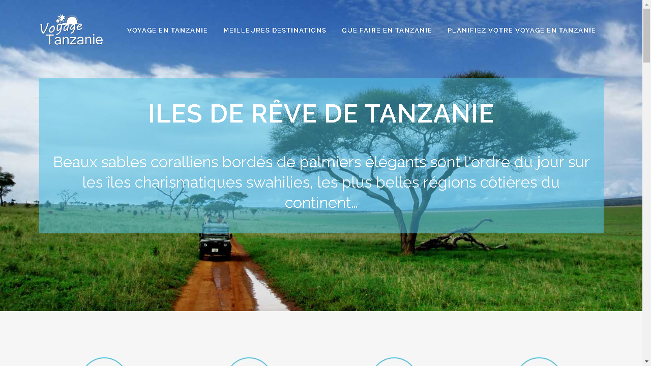 Capture d'écran de http://www.voyage-tanzanie.org/